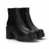 Botines de Tacón Mujer MTNG 59874 Negro