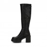 Botas de Tacón Mujer MTNG 54890 Negro