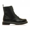 Botines Planos Mujer MTNG 54164 Negro