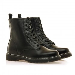 Botines Planos Mujer MTNG 54164 Negro