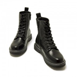 Botines Planos Mujer MTNG 54164 Negro