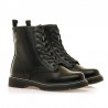 Botines Planos Mujer MTNG 54164 Negro