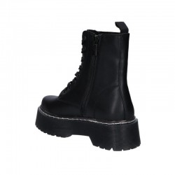 Botines Planos Mujer MTNG 50176 Negro