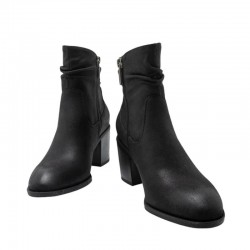 Botines de Tacón Mujer MTNG 59501 Negro