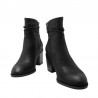 Botines de Tacón Mujer MTNG 59501 Negro