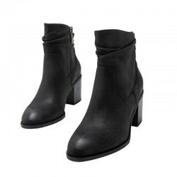 Botines de Tacón Mujer MTNG 59501 Negro