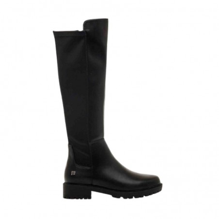 Botas Planas Mujer MTNG Campa Negro