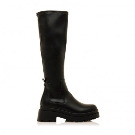 Botas Planas Mujer MTNG 54607 Negro