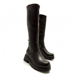 Botas Planas Mujer MTNG 54607 Negro
