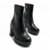 Botines de Tacón Mujer MTNG 50531 Negro