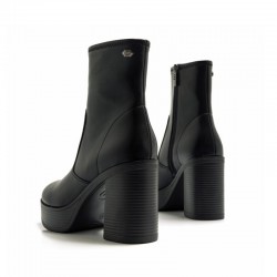 Botines de Tacón Mujer MTNG 50531 Negro