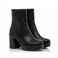Botines de Tacón Mujer MTNG 50531 Negro