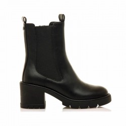 Botines de Tacón Mujer MTNG 55343 Negro