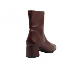 Botines de Tacón Mujer Miss Elastic 78330 Burdeos