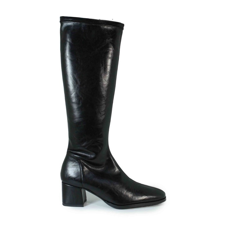 Botas de Tacón Mujer Miss Elastic 78331 Negro