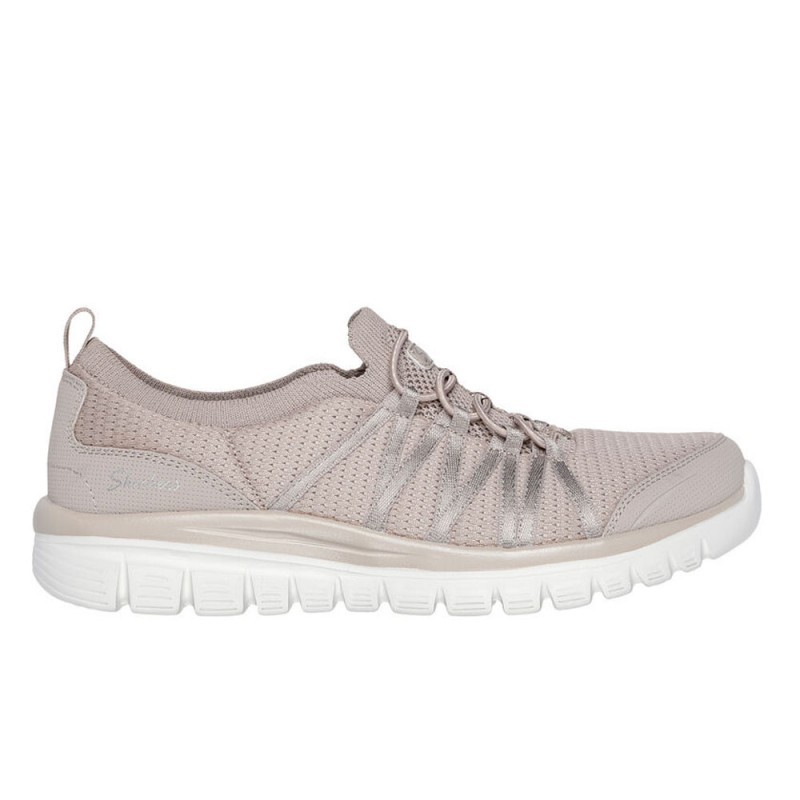 Sneakers Mujer Skechers Soft Soul Taupe