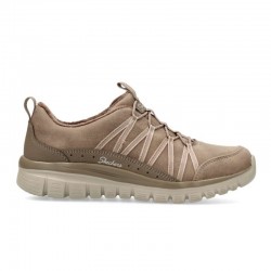 Sneakers Mujer Skechers Graceful-Cozy Hug Cuero