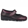 Zapatos Casual Mujer 48 Hrs 1103 Burdeos