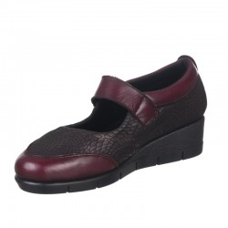 Zapatos Casual Mujer 48 Hrs 1103 Burdeos