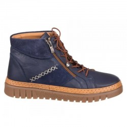 Botines Planos Mujer 48 Hrs 3705 Marino
