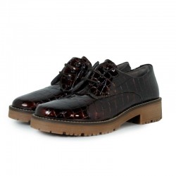 Zapatos Casual Mujer Pitillos 10771 Marron