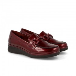 Mocasines Mujer Pitillos 10701 Burdeos