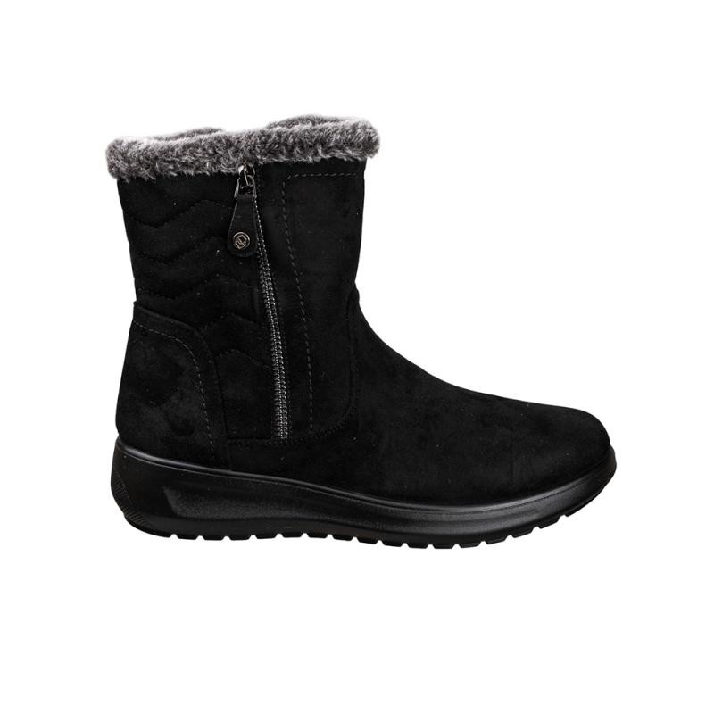 Botines Planos Mujer Zapp 657 Negro