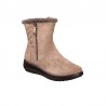 Botines Planos Mujer Zapp 657 Taupe
