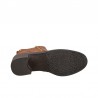 Botines de Tacón Mujer Zapp 680 Cuero