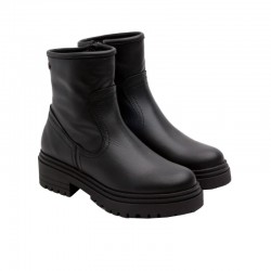 Botines Planos Mujer Porronet 4726 Clara Negro