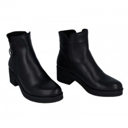 Botines de Tacón Mujer Porronet 4732 Delia Negro