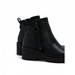 Botines Planos Mujer Porronet 4744 Elsa Negro