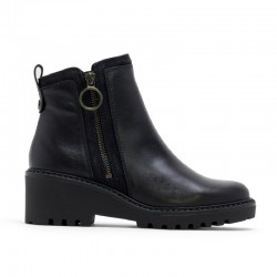 Botines Planos Mujer Porronet 4744 Elsa Negro