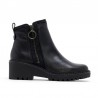 Botines Planos Mujer Porronet 4744 Elsa Negro