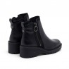 Botines Planos Mujer Porronet 4744 Elsa Negro
