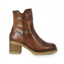 Botines de Tacón Mujer Porronet 4762 Molly Cuero