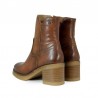 Botines de Tacón Mujer Porronet 4762 Molly Cuero