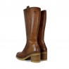 Botas de Tacón Mujer Porronet 4766 Mar Cuero