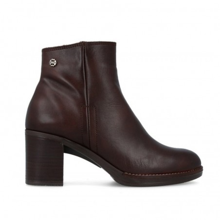 Botines de Tacón Mujer Porronet 4780 Rania Moka