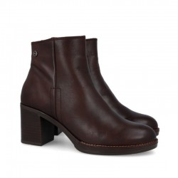 Botines de Tacón Mujer Porronet 4780 Rania Moka