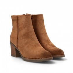 Botines de Tacón Mujer Zapp 11038 Camel