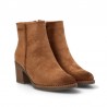 Botines de Tacón Mujer Zapp 11038 Camel
