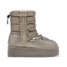 Botines Planos Mujer D.franklin Nordic V2 Bomb Brass Plata