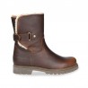 Botines Planos Mujer Panama Jack Felia Cuero