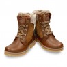Botines Planos Mujer Panama Jack Tuscani Cuero