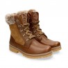 Botines Planos Mujer Panama Jack Tuscani Cuero