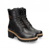 Botines de Tacón Mujer Panama Jack Padma Negro