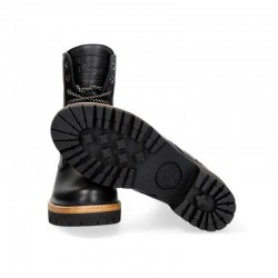 Botines de Tacón Mujer Panama Jack Padma Negro