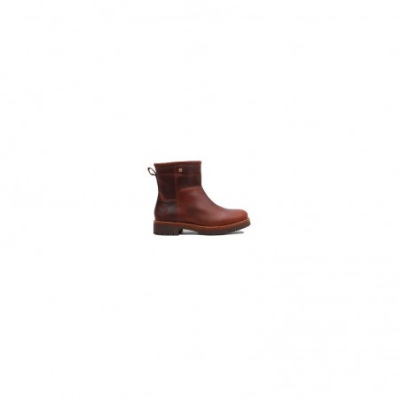 Botines Planos Mujer Panama Jack Grace Cuero
