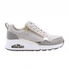 Sneakers Mujer Skechers Uno Taupe